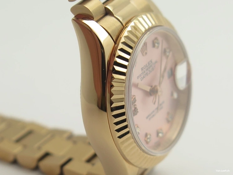 XL Edition BP Diam Fluted RG Bezel DateJust Pink 28mm Dial Maker RG On Best Bracelet ETA2671 0513